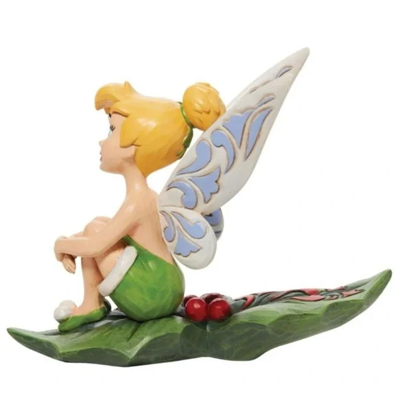 Disney Tinkerbell Sitting On Holly - Picture 6 of 9